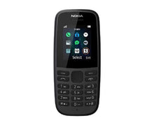 Заредете изображение във визуализатора на галерията – NOKIA mobile phone 105 2019 Dual SIM black
