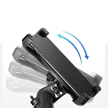 Заредете изображение във визуализатора на галерията – Bike holder for phone XQISIT NP for hadlebar (5 - 7,7&quot;) black

