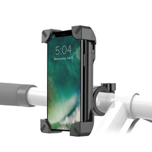 Заредете изображение във визуализатора на галерията – Bike holder for phone XQISIT NP for hadlebar (5 - 7,7&quot;) black
