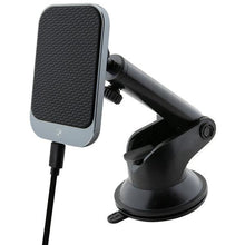 Заредете изображение във визуализатора на галерията – Original holder BMW with induction charging to windshield/ for ventilation grille15W MagSafe Signature Edition BMMWCCDTPK black
