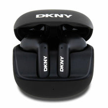 Заредете изображение във визуализатора на галерията – Wireless earphones TWS DKNY Satiny Finish DKTWST6AEHLK black
