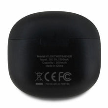Заредете изображение във визуализатора на галерията – Wireless earphones TWS DKNY Satiny Finish DKTWST6AEHLK black
