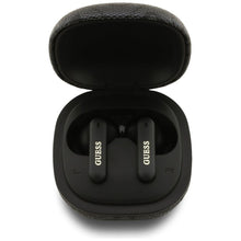 Заредете изображение във визуализатора на галерията – Wireless earphones TWS ENC Guess 4G Classic Metal Logo black
