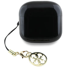 Заредете изображение във визуализатора на галерията – Wireless earphones TWS Guess Effect Printed Classic Logo &amp; Charm black

