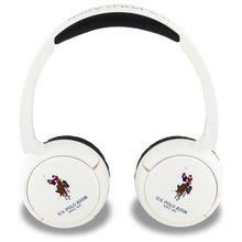 Заредете изображение във визуализатора на галерията – Wireless headphones US Polo DH Color Logo white
