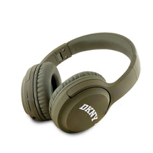 Заредете изображение във визуализатора на галерията – Wireless headphones DKNY Arch Logo green
