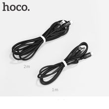 Заредете изображение във визуализатора на галерията – Кабел Hoco USB A to Lightning X14 2 m черен
