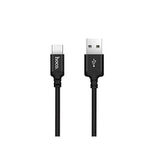 Заредете изображение във визуализатора на галерията – Кабел Hoco USB A to Type C 2A X14 2 m черен
