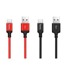 Заредете изображение във визуализатора на галерията – Кабел Hoco USB A to Type C 2A X14 2 m черен
