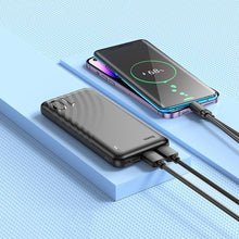 Заредете изображение във визуализатора на галерията – HOCO powerbank 10000 mAh 2A J123 black
