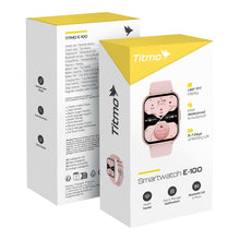 Заредете изображение във визуализатора на галерията – Smartwach TITMO E-100 (TFT, bluetooth call) pink
