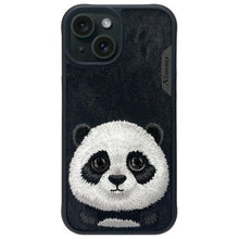 Заредете изображение във визуализатора на галерията – Гръб NIMMY BIG EYED PET 2.0 Panda за IPHONE 15 черен

