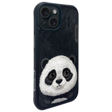 Заредете изображение във визуализатора на галерията – Гръб NIMMY BIG EYED PET 2.0 Panda за IPHONE 15 черен
