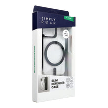 Заредете изображение във визуализатора на галерията – Гръб ROAR SLIM DEFENDER за IPHONE 15 с MagSafe - черен
