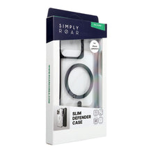 Заредете изображение във визуализатора на галерията – ROAR case SLIM DEFENDER compatible with MagSafe for IPHONE 16 Pro Max black
