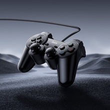 Заредете изображение във визуализатора на галерията – Wire gamepad Hoco for PC Fast Link GA3 black

