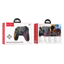 Заредете изображение във визуализатора на галерията – Wireless gamepad Hoco for Nintendo Switch 1 / 2 / PC GA2 black
