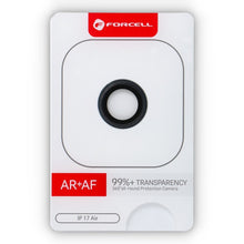 Заредете изображение във визуализатора на галерията – Протектор за камера Forcell Premium за iPhone 17 Air Сив
