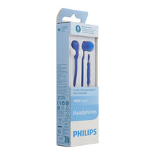 Заредете изображение във визуализатора на галерията – Wire earphones Jack 3,5 mm Philips TTAE1105BL blue
