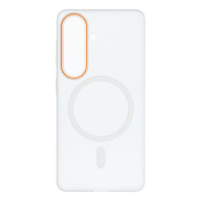 Заредете изображение във визуализатора на галерията – Case GO ORANGE compatible with MagSafe for SAMSUNG S26 transparent
