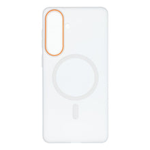Заредете изображение във визуализатора на галерията – Case GO ORANGE compatible with MagSafe for SAMSUNG S26 Edge transparent
