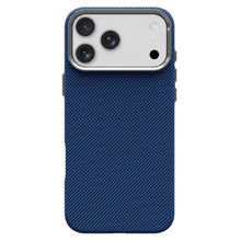 Заредете изображение във визуализатора на галерията – Case KEVLAR compatible with MagSafe for IPHONE 17 Pro Max blue
