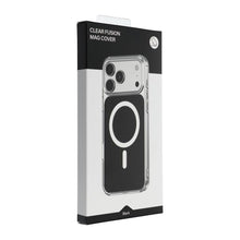 Заредете изображение във визуализатора на галерията – CLEAR FUSION MAG COVER Case compatible with MagSafe for IPHONE 17 Pro Max black
