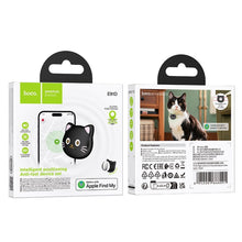 Заредете изображение във визуализатора на галерията – Locator compatible with Apple Find My Hoco Cat shape E91D black
