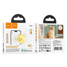 Заредете изображение във визуализатора на галерията – Locator compatible with Apple Find My Hoco Cat shape E91D beige
