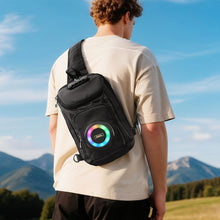 Заредете изображение във визуализатора на галерията – Speaker bluetooth 8W 3h backpack shape 6L Hoco HC42 black
