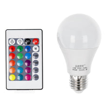 Заредете изображение във визуализатора на галерията – Light bulb LED RGB 10W E27 A60 multicolor
