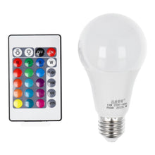 Заредете изображение във визуализатора на галерията – Light bulb LED RGB 15W E27 A65 multicolor
