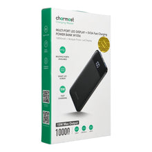 Заредете изображение във визуализатора на галерията – Powerbank 10000 mAh 3A W1056 czarny
