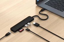 Заредете изображение във визуализатора на галерията – Adapter HUB 7in1 USB C Satechi ST-P7SK black
