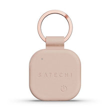 Заредете изображение във визуализатора на галерията – Locator compatible with Apple Find My Satechi Keychain shape Vegan Leather ST-LKCFR desert rose
