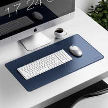 Заредете изображение във визуализатора на галерията – Eco leather desk pad Satechi ST-LDMB blue
