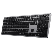 Заредете изображение във визуализатора на галерията – Wireless keyboard QWERTY Satechi Slim X3 ST-BTSX3M space gray
