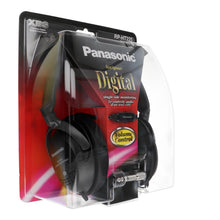 Заредете изображение във визуализатора на галерията – Wired headphones jack 3,5 + adapter PANASONIC RP-HT225 black
