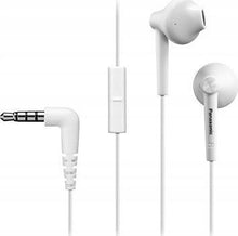 Заредете изображение във визуализатора на галерията – Wired Headphones PANASONIC RP-TCM55E white
