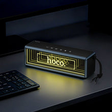 Заредете изображение във визуализатора на галерията – Speaker bluetooth 2 x 10W 5h Hoco HC40 black
