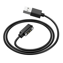 Заредете изображение във визуализатора на галерията – Charging cable for smartwatch Hoco 0,6 m Y34 / Y37 / Y41 black
