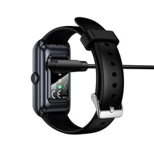 Заредете изображение във визуализатора на галерията – Charging cable for smartwatch Hoco 0,6 m Y34 / Y37 / Y41 black
