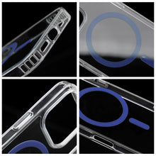 Заредете изображение във визуализатора на галерията – Гръб Drop Glue Colorful Ring Mag Cover съвместим с MagSafe за SAMSUNG A27 light син
