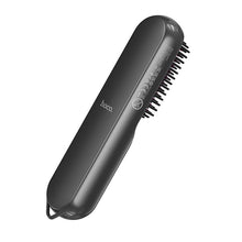 Заредете изображение във визуализатора на галерията – Hair straightener Hoco with comb HP45 gray

