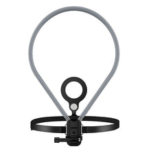 Заредете изображение във визуализатора на галерията – Neck magnetic phone holder Hoco K31 black gray
