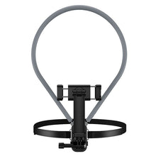 Заредете изображение във визуализатора на галерията – Neck universal phone holder Hoco K30 black gray
