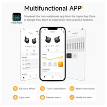 Заредете изображение във визуализатора на галерията – Wireless earphones Hoco TWS EA8 metal black
