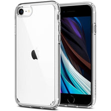 Заредете изображение във визуализатора на галерията – SPIGEN ULTRA HYBRID калъф за IPHONE 7 / 8 / SE 2020 / SE 2022 прозрачен
