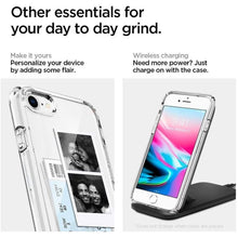 Заредете изображение във визуализатора на галерията – SPIGEN ULTRA HYBRID калъф за IPHONE 7 / 8 / SE 2020 / SE 2022 прозрачен
