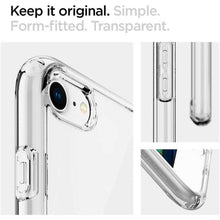 Заредете изображение във визуализатора на галерията – SPIGEN ULTRA HYBRID калъф за IPHONE 7 / 8 / SE 2020 / SE 2022 прозрачен
